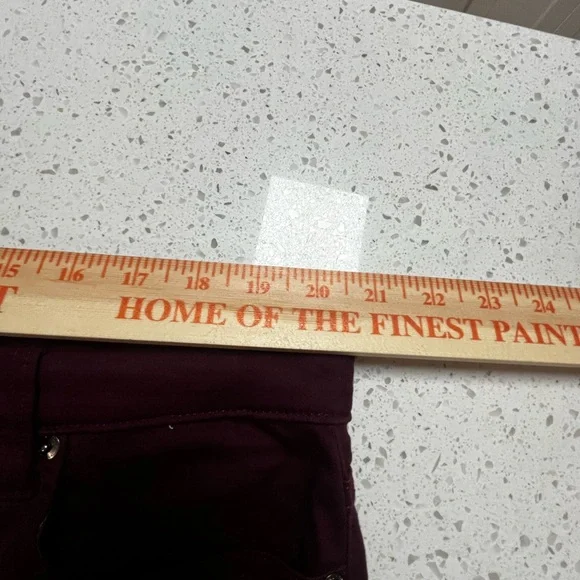 LRL Lauren Ralph Lauren Pinot Noir Wine Premiere Straight Leg Curvy Jean - Picture 4 of 9